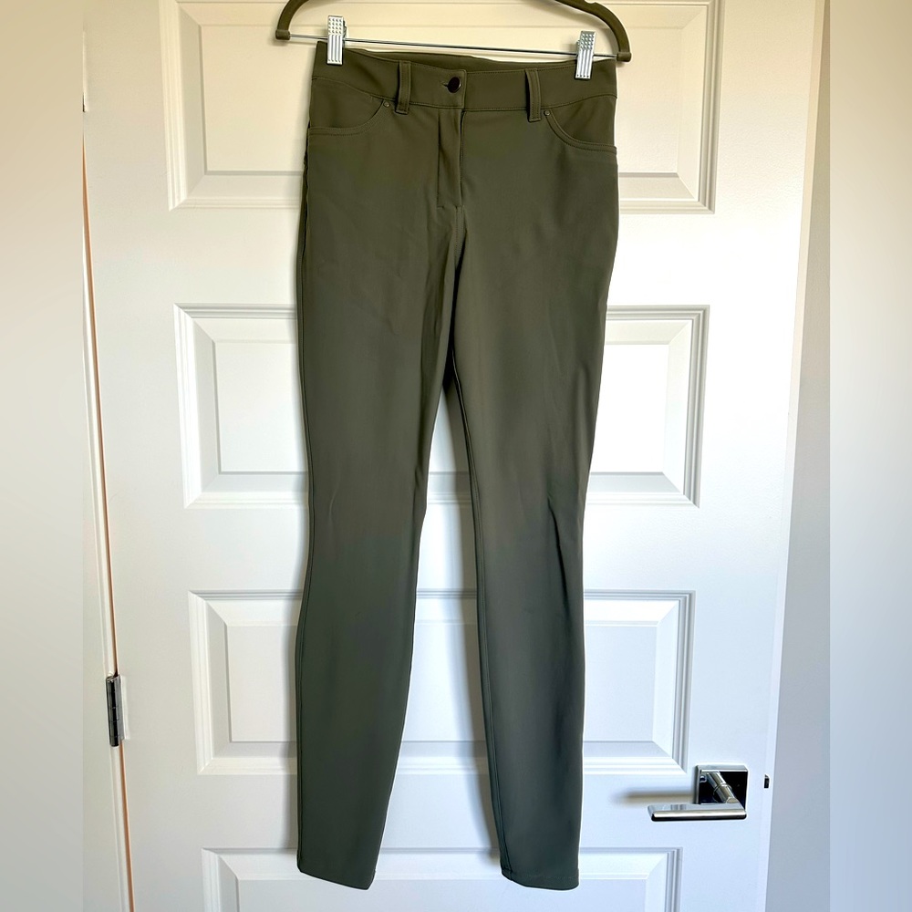 Lululemon city sleek slim fit high rise pants 26